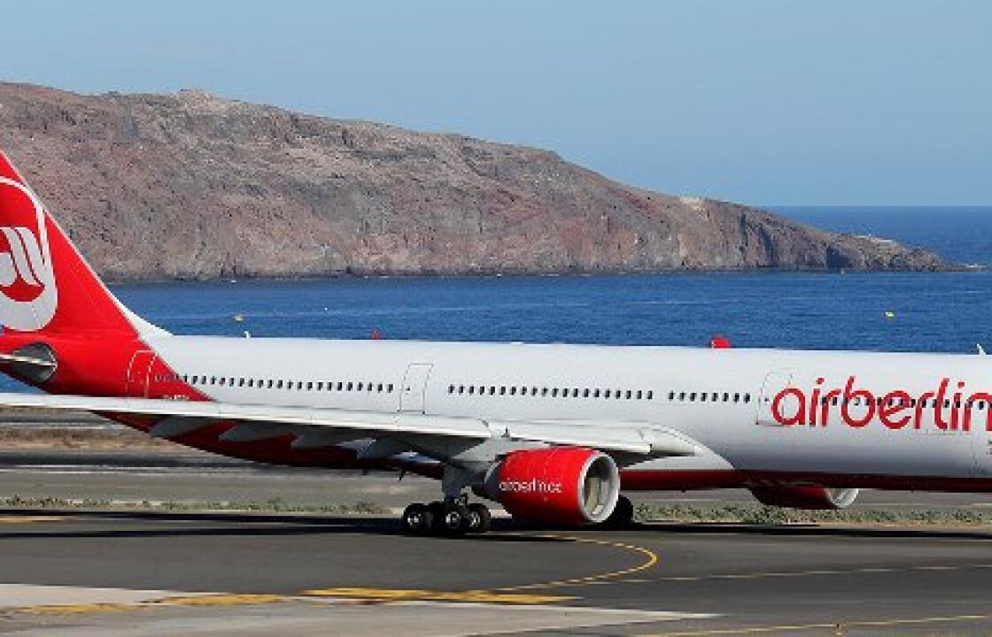 Απόβαση της Airberlin στα ελληνικά νησιά.21 Πτήσεις κάθε εβδομάδα μόνο στην Κω.