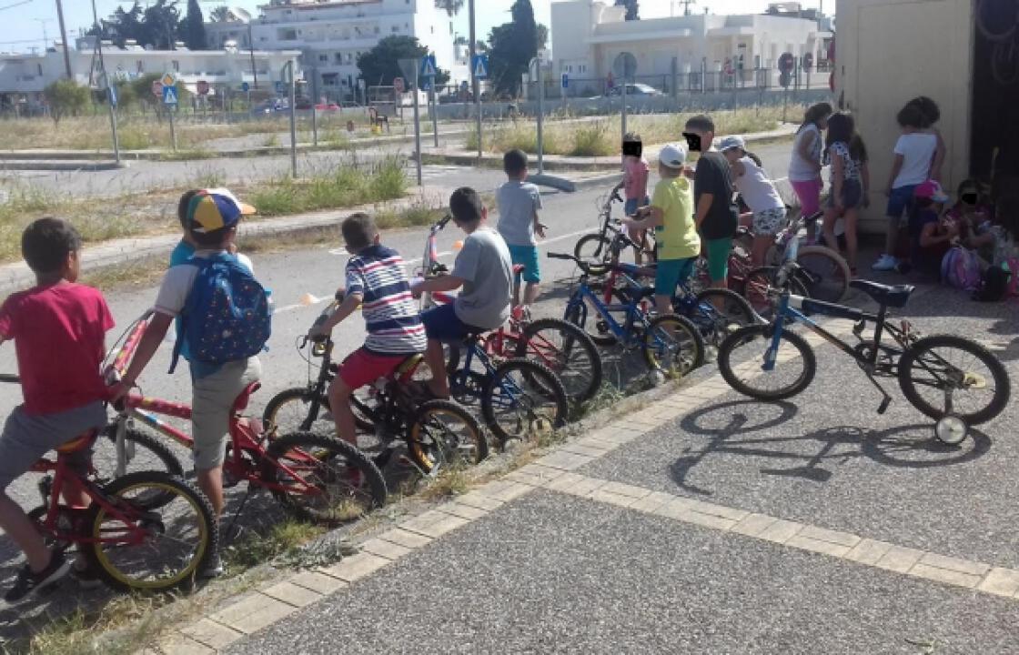 Συνεχίζονται οι σχολικοί αγώνες ποδηλασίας που διοργανώνει ο Φιλίνος