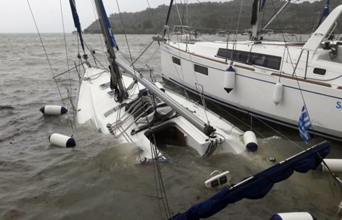 Μετρά τις πληγές της η Πελοπόννησος από το πέρασμα του μεσογειακού κυκλώνα