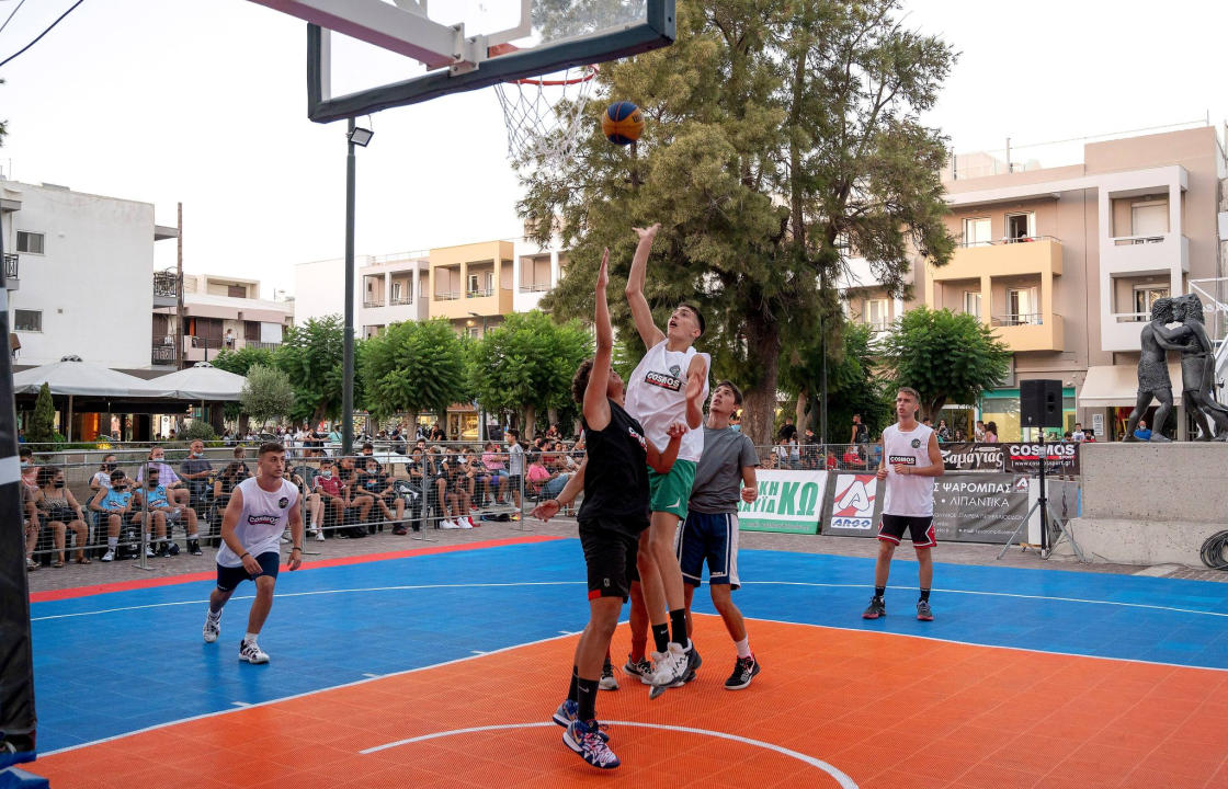 Κάθε προσδοκία ξεπέρασαν οι συμμετοχές στο 5ο Kos 3X3 Basketball Festival