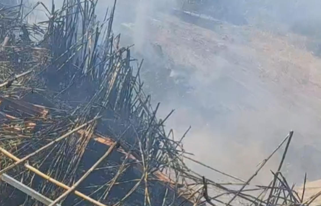 Μικρής έκτασης φωτιά στο Αμανιού το μεσημέρι της Δευτέρας