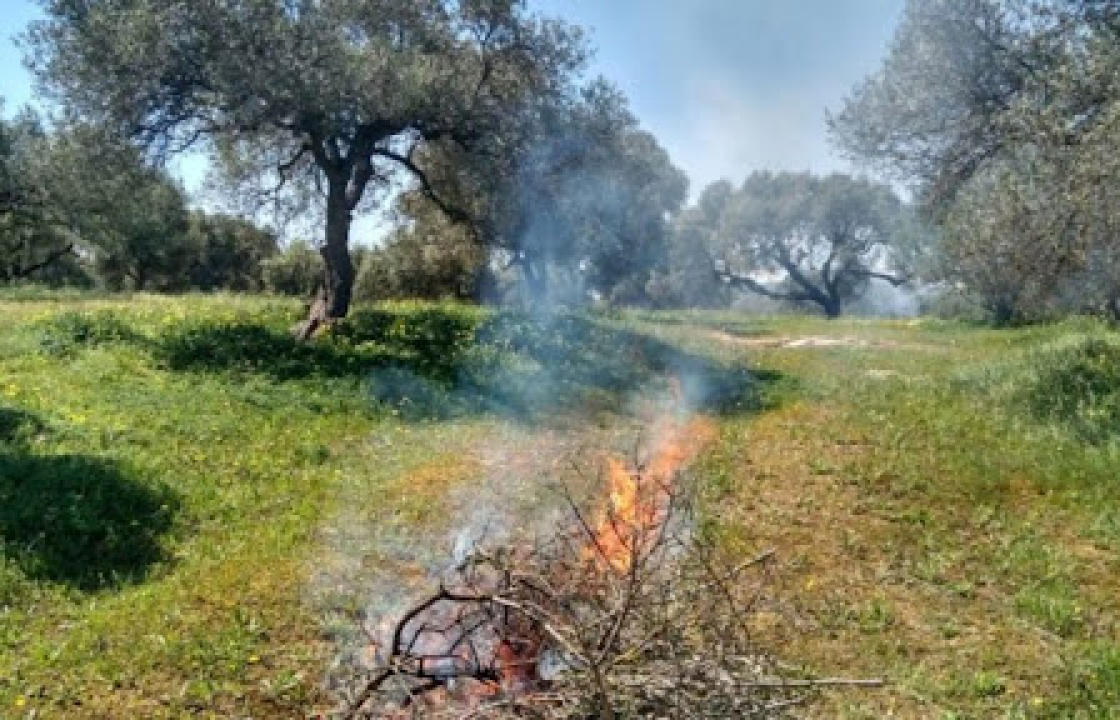 Μέχρι τις 15 Νοεμβρίου η απαγόρευση χρήσης πυρός στην περιοχή μας