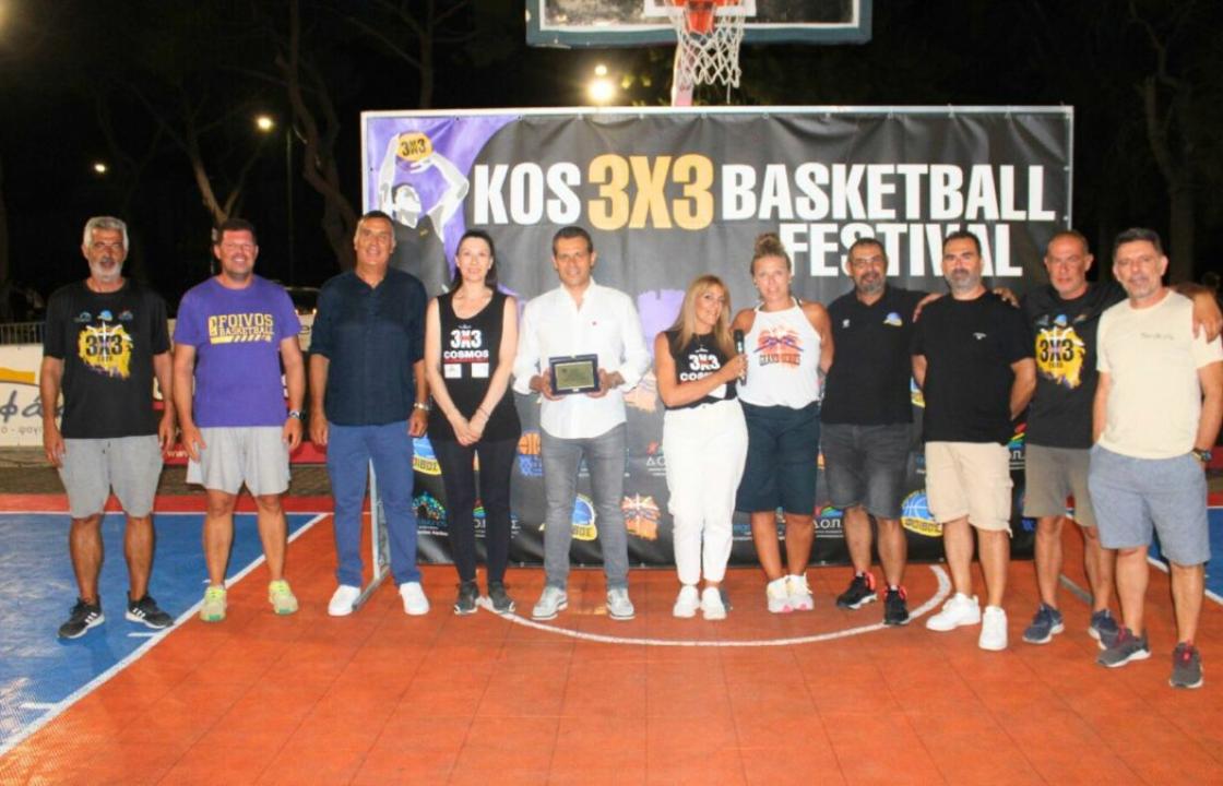 Eυχαριστήριο του Α.Σ Φοίβος Κω για το 7ο Kos 3X3 Basketball Festival