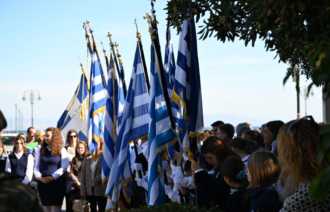 Η κατάθεση στεφάνων στην Κω για την Επέτειο της 28ης Οκτωβρίου του 1940