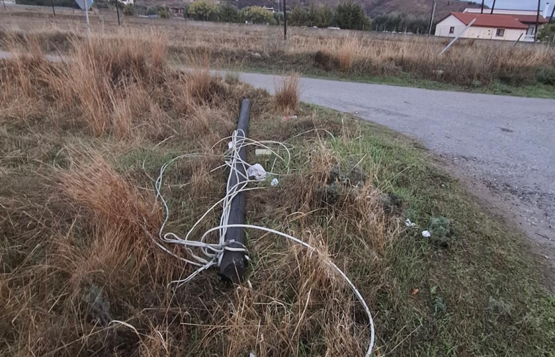 Σοβαρό πρόβλημα στο δίκτυο του ΟΤΕ κοντά στον Άγιο Νικόλαο στον κάμπο της Καρδάμαινας, καταγγέλλουν οι κάτοικοι