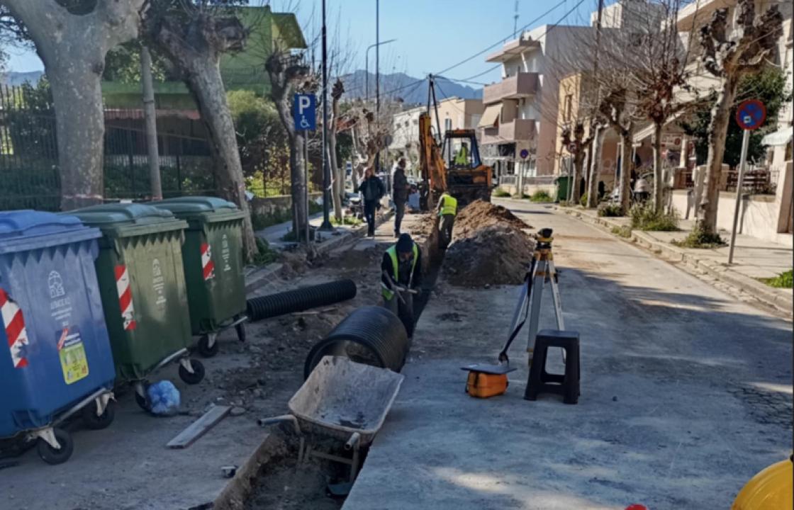 Ξεκίνησε η κατασκευή νέου αγωγού αποχέτευσης ακαθάρτων επί της οδού Μ. Αλεξάνδρου στην πόλη της Κω - Δείτε τις παρεμβάσεις που θα γίνουν