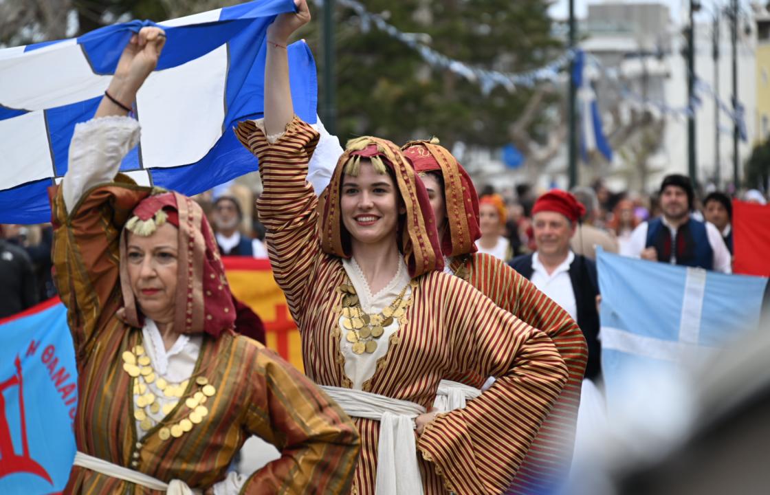 Η παρέλαση για την 25η Μαρτίου στην πόλη της Κω