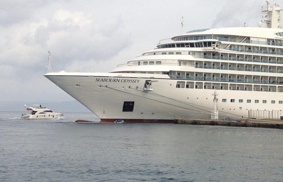 Στην Κω το κρουαζιερόπλοιο Seabourn Odyssey με 400 επιβάτες